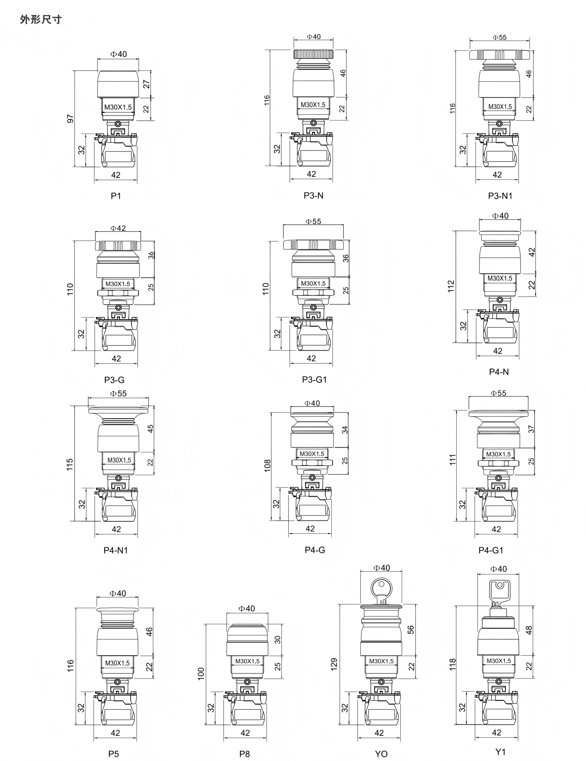 Flameproof Push Button CH8098 flameproof push button ch8098