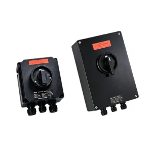safety explosion proof isolating switch