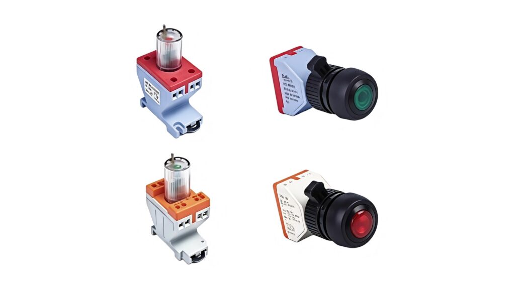 Panel-Mount Explosion-Proof Push Buttons: 11 Buyer FAQs Panel-mounted illuminated push-button modules with front heads and rear contact blocks