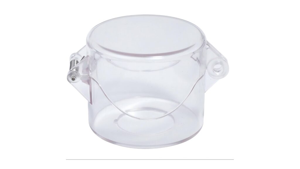 MMAIATEX Optical, IS and Selector Switch Guides Published Transparent hinged protective cover for a panel-mounted control device on a white background
